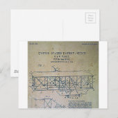 Breedbandpatentontwerp Briefkaart (Voorkant / Achterkant)