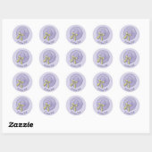 BreedbandPet Lila Ronde Sticker (Vel)