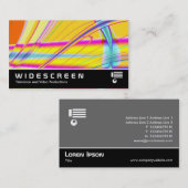 Breedbeeld 0421 - Fractal Abstract 061012e Visitekaartje (Voorkant / Achterkant)