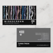 Breedbeeld 0425 - Minerale strepen Visitekaartje (Voorkant / Achterkant)