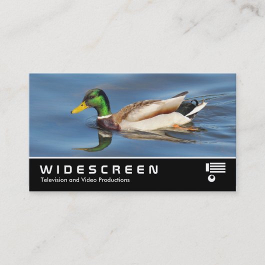 Breedbeeld 0441 - Mallard Duck Visitekaartje (Voorkant)