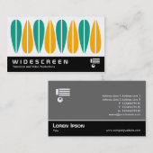 Breedbeeld 0450 - Retrobladeren 01 Visitekaartje (Voorkant / Achterkant)