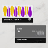 Breedbeeld 0458 - Retrobladeren 08 Visitekaartje (Voorkant / Achterkant)