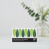 Breedbeeld 0462 - Retrobladeren 012 Visitekaartje (Staand voorkant)