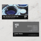 Breedbeeld 0490 -  TLR-camera Visitekaartje (Voorkant / Achterkant)