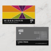 Breedbeeld 0522 - Kleursegmenten 02 Visitekaartje (Voorkant / Achterkant)