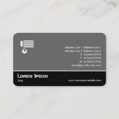 Breedbeeld 0538 - Abstracte circuits Visitekaartje (Achterkant)