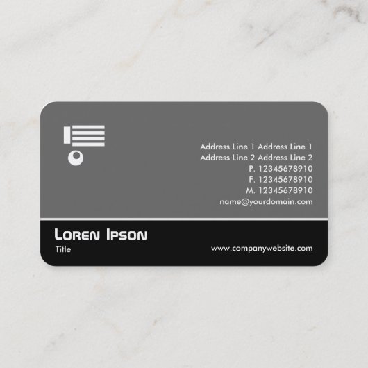 Breedbeeld 0538 - Abstracte circuits Visitekaartje (Achterkant)