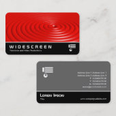 Breedbeeld 0551 - Ringen - Rood Visitekaartje (Voorkant / Achterkant)