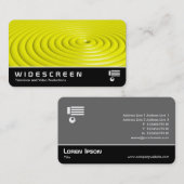 Breedbeeld 0552 - Ringen - Geel Visitekaartje (Voorkant / Achterkant)