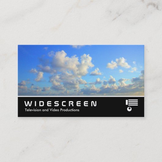 Breedbeeld 133-wolken visitekaartje (Voorkant)