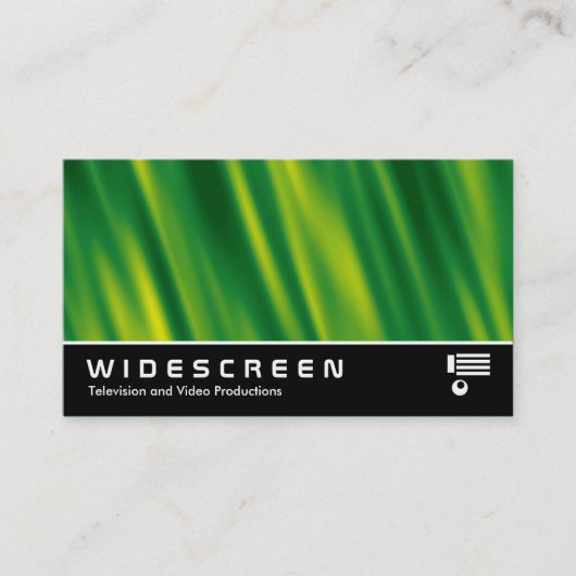 Breedbeeld 150 - Groen cascade Visitekaartje (Voorkant)