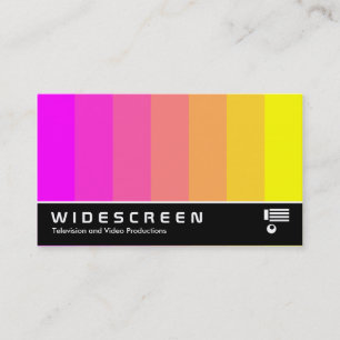 Breedbeeld 159 - Kleurenmengsel - magenta tot geel Visitekaartje