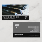 Breedbeeld 174 - Toetsenbord Visitekaartje (Voorkant / Achterkant)