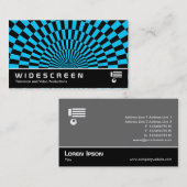 Breedbeeld 195 - Art Deco Visitekaartje (Voorkant / Achterkant)