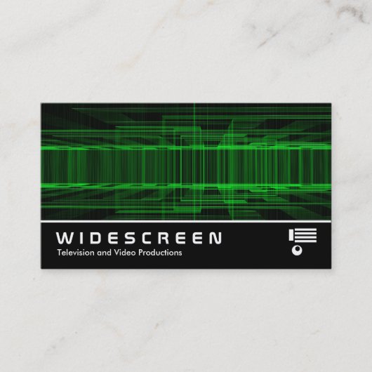 Breedbeeld 201 - Wire doolhof Visitekaartje (Voorkant)