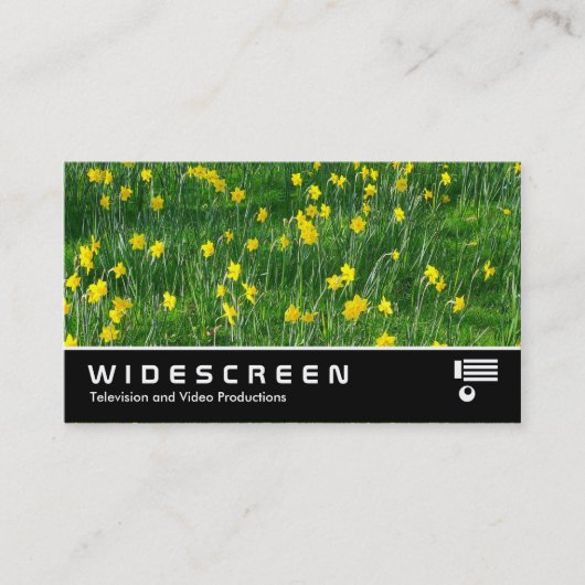 Breedbeeld 205 - Narcissen Visitekaartje (Voorkant)