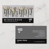 Breedbeeld 208 - Toetsen Visitekaartje (Voorkant / Achterkant)