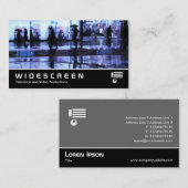 Breedbeeld 209 - Winkelen in de regen Visitekaartje (Voorkant / Achterkant)