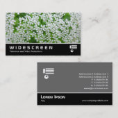 Breedbeeld 210 - Koe peterselie Visitekaartje (Voorkant / Achterkant)