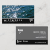 Breedbeeld 220 - Mousserend water Visitekaartje (Voorkant / Achterkant)