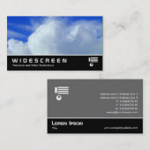 Breedbeeld 230 - Wolken Visitekaartje (Voorkant / Achterkant)