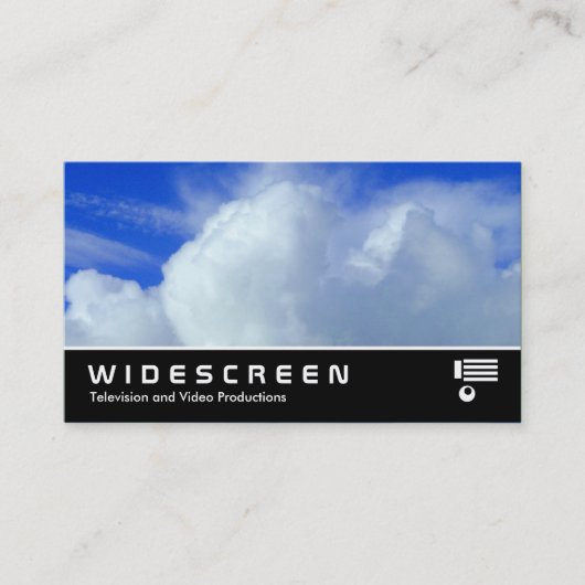 Breedbeeld 230 - Wolken Visitekaartje (Voorkant)