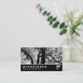 Breedbeeld 257 - Contrastbomen met hoog contrast Visitekaartje (Staand voorkant)