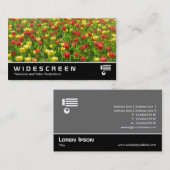 Breedbeeld 319 - Zee Tulpen II Visitekaartje (Voorkant / Achterkant)