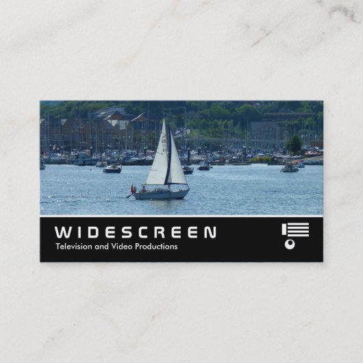 Breedbeeld 340 - Cardiff Marina Visitekaartje (Voorkant)