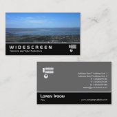 Breedbeeld 343 - Sterk estuarium bij Penarth II Visitekaartje (Voorkant / Achterkant)