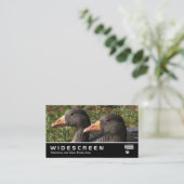 Breedbeeld 354 - Glazen Visitekaartje (Staand voorkant)