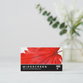 Breedbeeld 356 - Japans leder Visitekaartje (Staand voorkant)