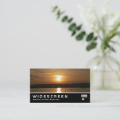 Breedbeeld 360 - Zonnetijd over Cardiff Bay Visitekaartje (Staand voorkant)