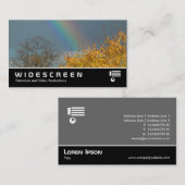 Breedbeeld 366 - Einde van de regenboog Visitekaartje (Voorkant / Achterkant)