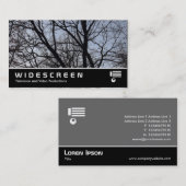 Breedbeeld 383 - Gedroogde filialen Visitekaartje (Voorkant / Achterkant)