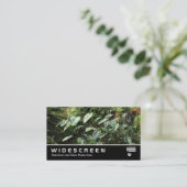 Breedbeeld 400 - Botanische tuinen Visitekaartje (Staand voorkant)