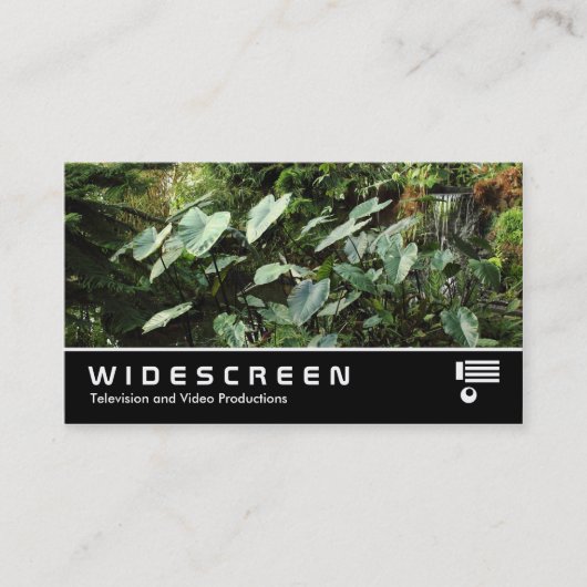 Breedbeeld 400 - Botanische tuinen Visitekaartje (Voorkant)