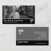 Breedbeeld 403 - Winkelwagen Visitekaartje (Voorkant / Achterkant)