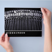 Breedbeeld - Typemachine Flyer (Hand)