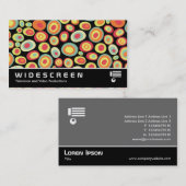 Breedbeeldscherm 0433 - Abstract 220213 Visitekaartje (Voorkant / Achterkant)