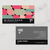 Breedbeeldscherm 0493 - Abstract 081214 Visitekaartje (Voorkant / Achterkant)