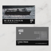 Breedbeeldscherm 225 - pleziervaartuig visitekaartje (Voorkant / Achterkant)