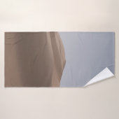 BREEDDESERT ONDER WITTE SKY TIJDENS DAG BADHANDDOEK (Badhanddoek)