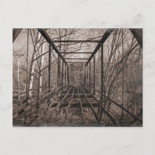 Breeden brug, Indiana Briefkaart (Voorkant)