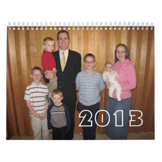 Breeden Family Calendar 2013 Kalender