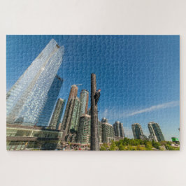 Breedengel uitzicht van de jay, Toronto, Canada Legpuzzel