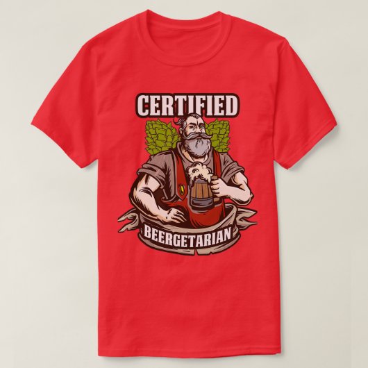 Breedgaren Funny Craft Beer Gift T-shirt (Design voorkant)