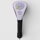 Breedgerande Hoed Lilac Golfheadcover (Voorkant)