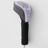 Breedgerande Hoed Lilac Golfheadcover (Schuin)